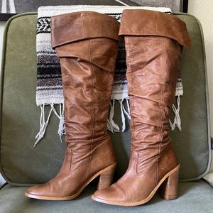 [JEFFREY CAMPBELL] OTK/Thigh High Western Boot